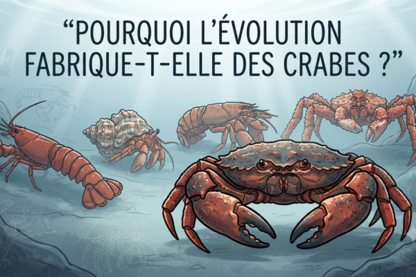 Pourquoi l’évolution semble-t-elle fabriquer des crabes ?